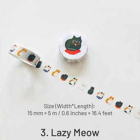 Creative Cute Cat Decorative Washi Tape sku-3