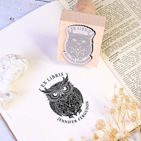 Custom Animal Series Book Wooden Rubber Stamps (14 Designs)3