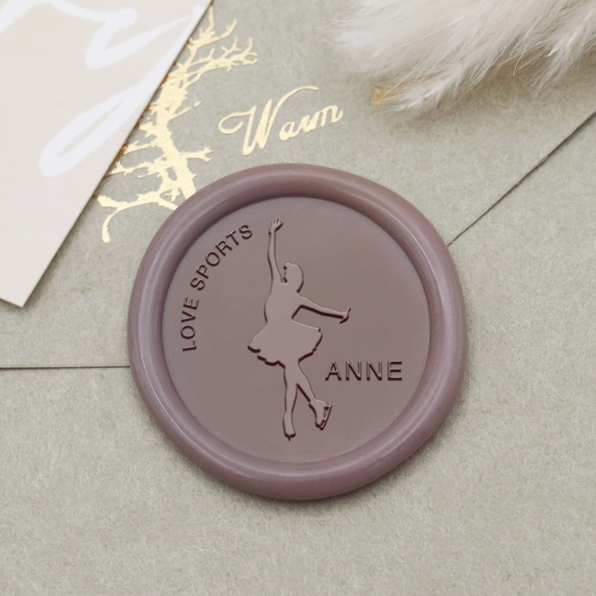 Custom Ballet Dance Name Wax Seal Stamp - Stamprints1