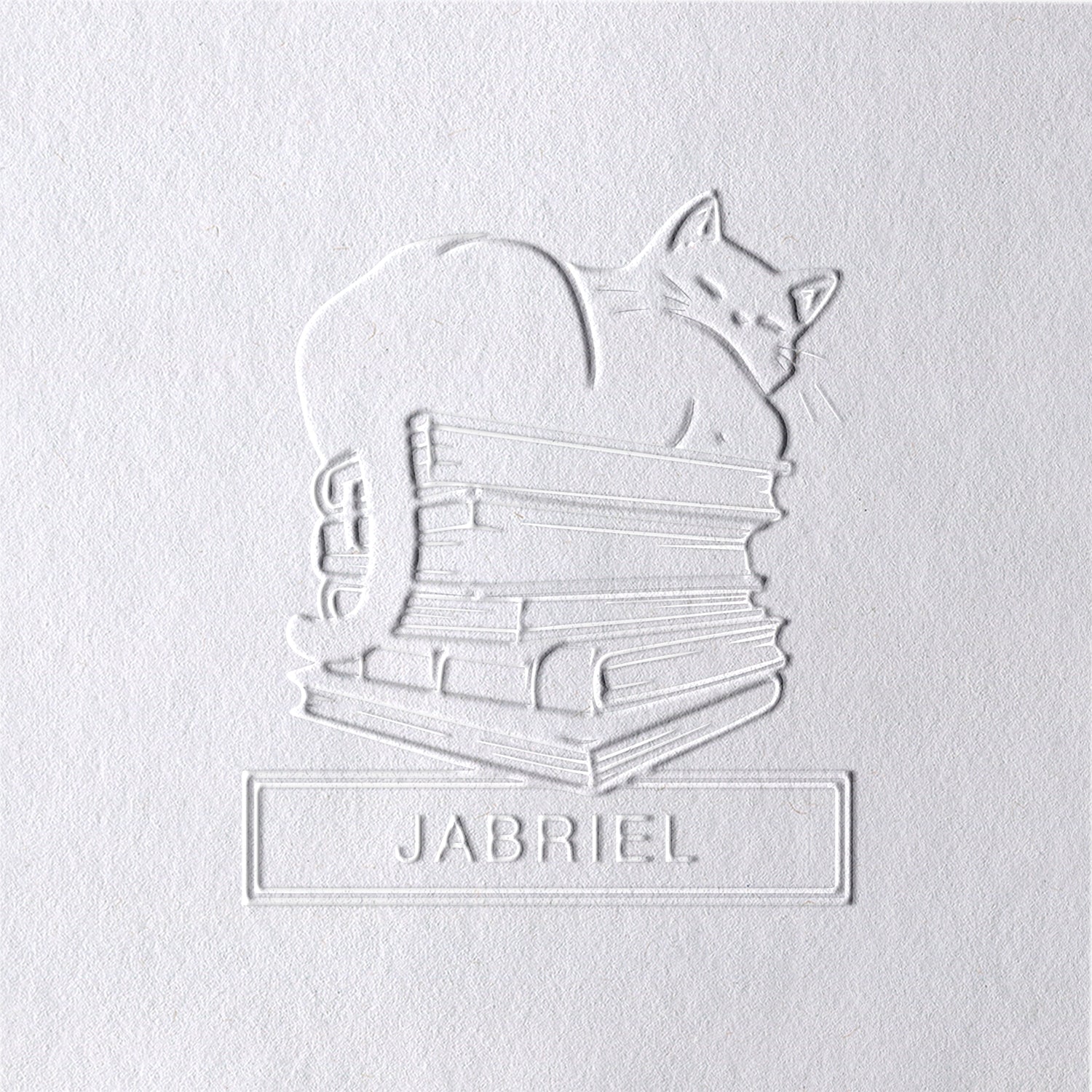 Custom Cat Book Embosser Custom Cat Book Embosser23-11