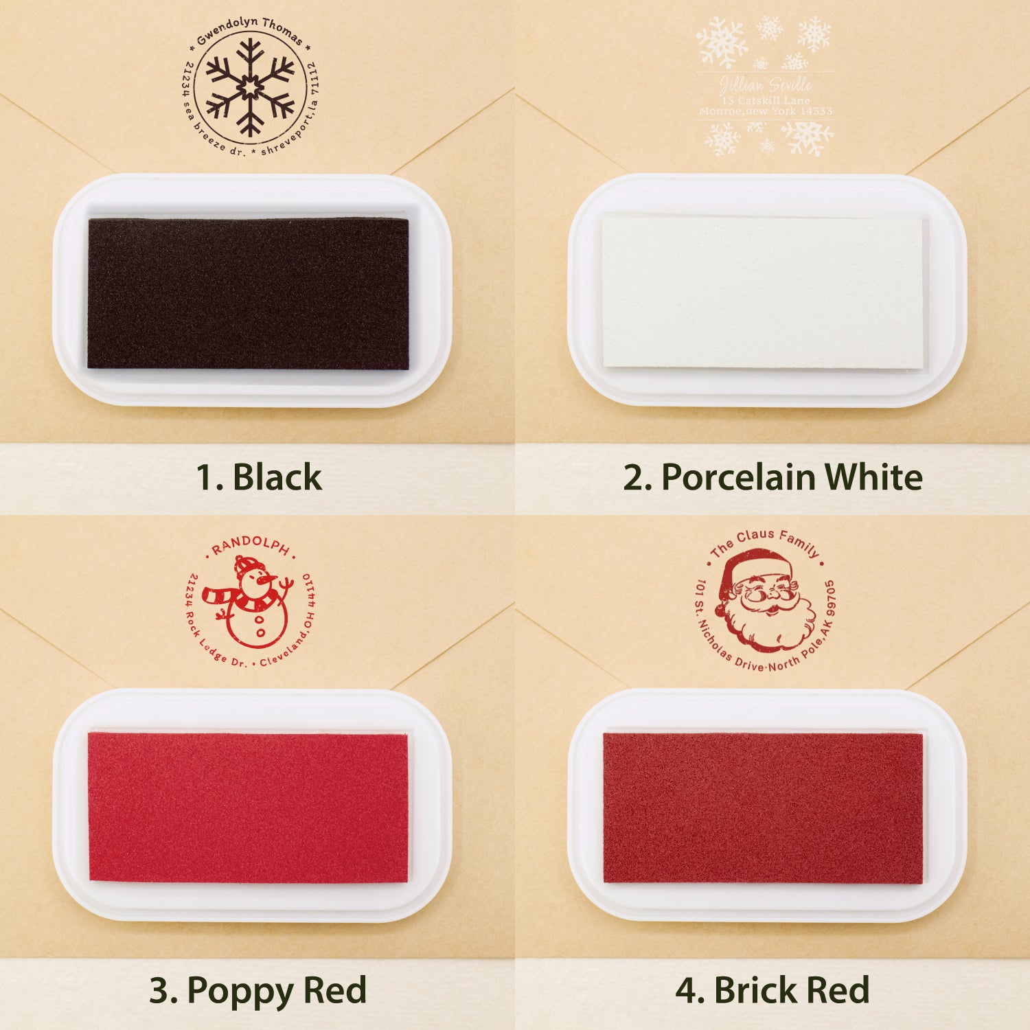 Christmas Wax Seal Stamp (27 Designs)
