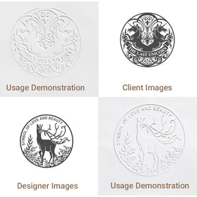 Custom Design Desktop Embossers with Your Artwork - 52mm Large Edition - Stamprints6