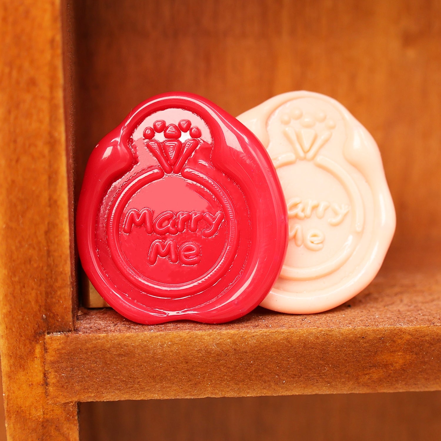 Custom Design Special-Shaped Wax Seal Stamp with Your Artwork 3