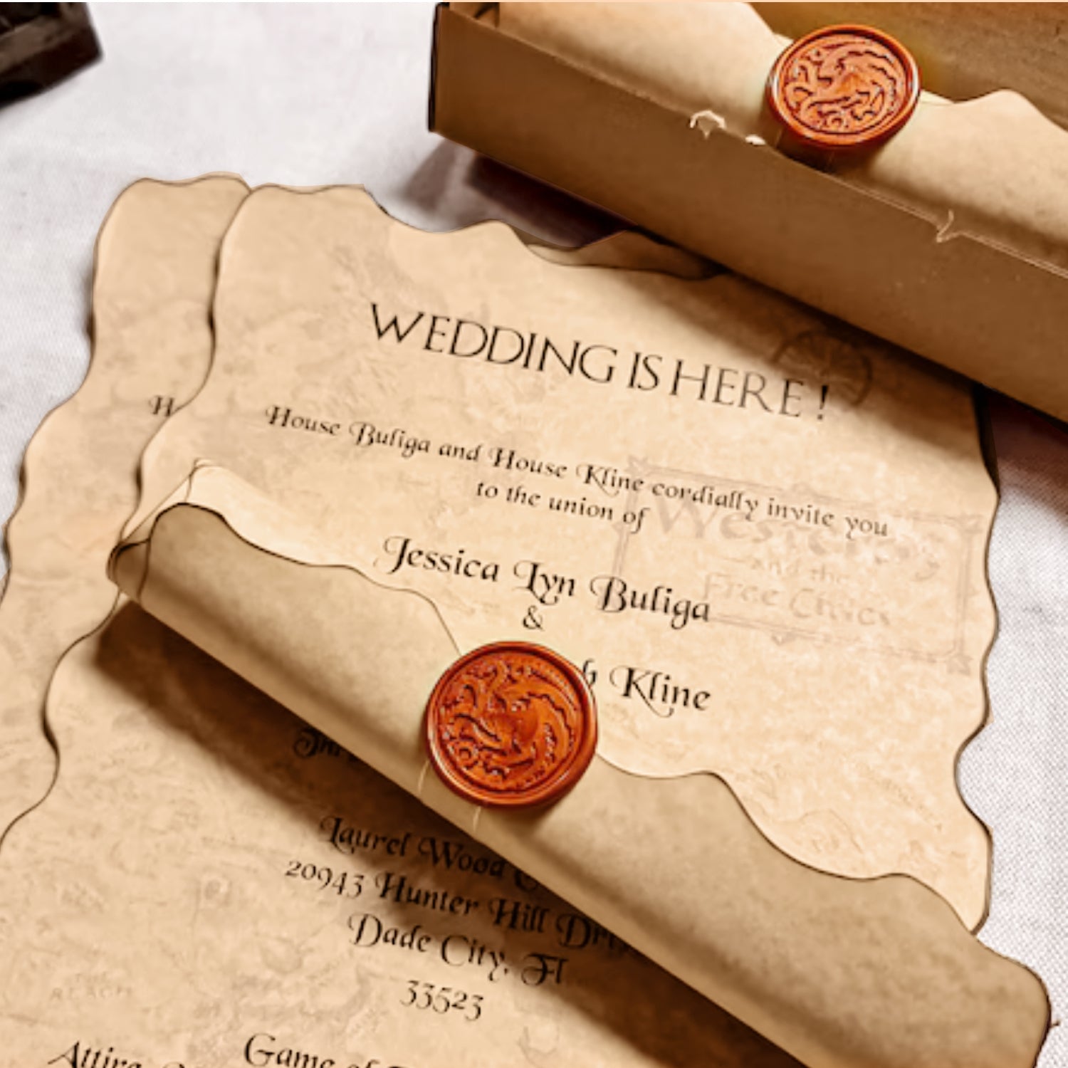 Custom Design Wax Seal Stamp with Your Artwork 1.1