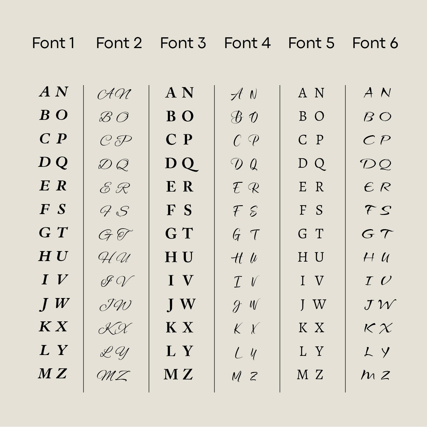 Custom Diagonal Initials Minimalist Wedding Wax Seal Stamp Font-07