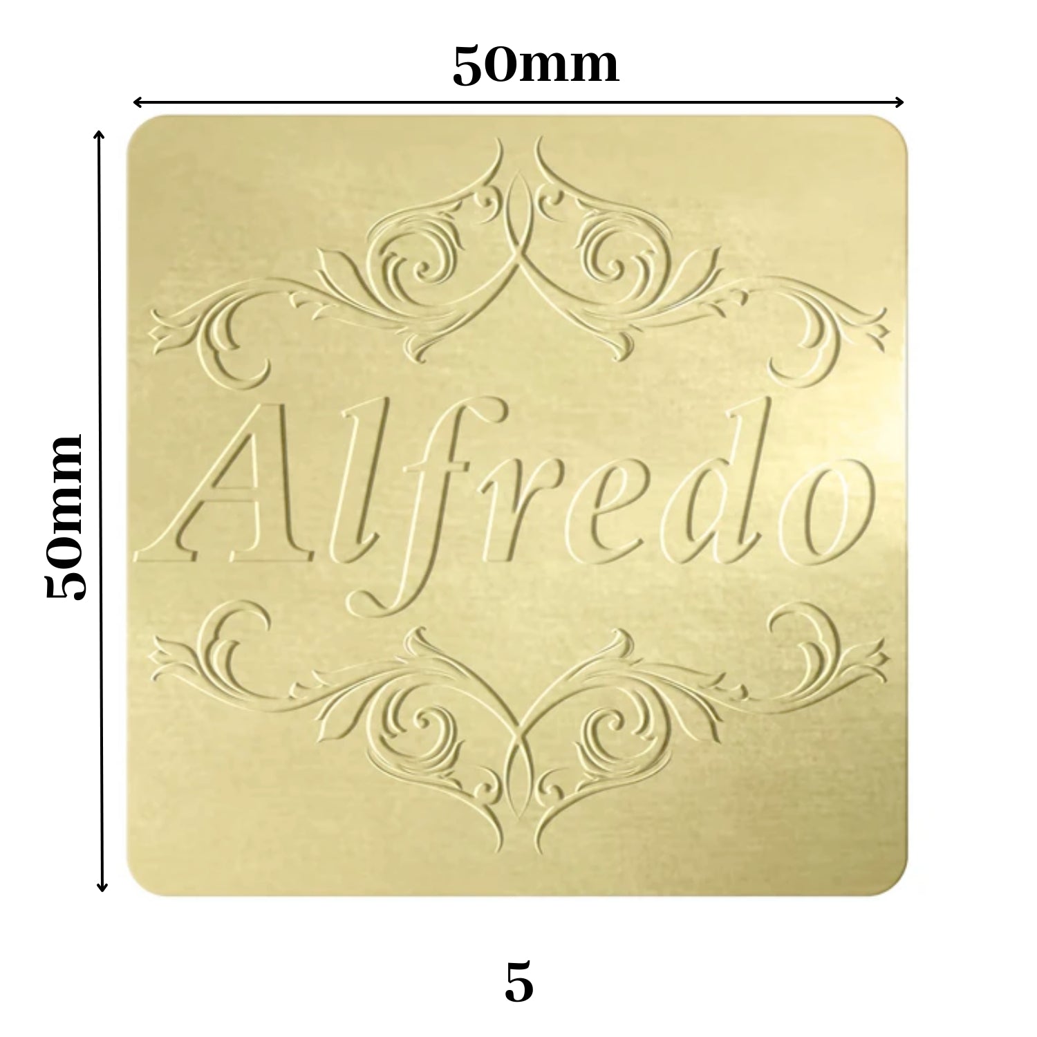 Custom Emossed Label Sticker -Create A Tactile, Elegant, Premium Exprience 119