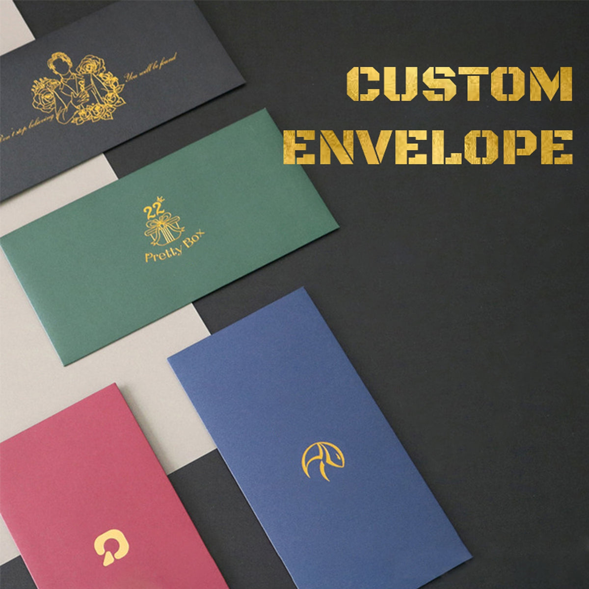 Custom Foil Stamped Envelope - Stamprints
