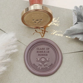 Custom Graduation Wax Seal Stamp - Style 10 2