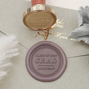 Custom Graduation Wax Seal Stamp - Style 8 2