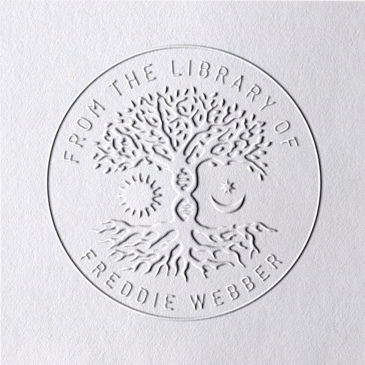 Custom Life Tree From The Library Of Book Embosser2