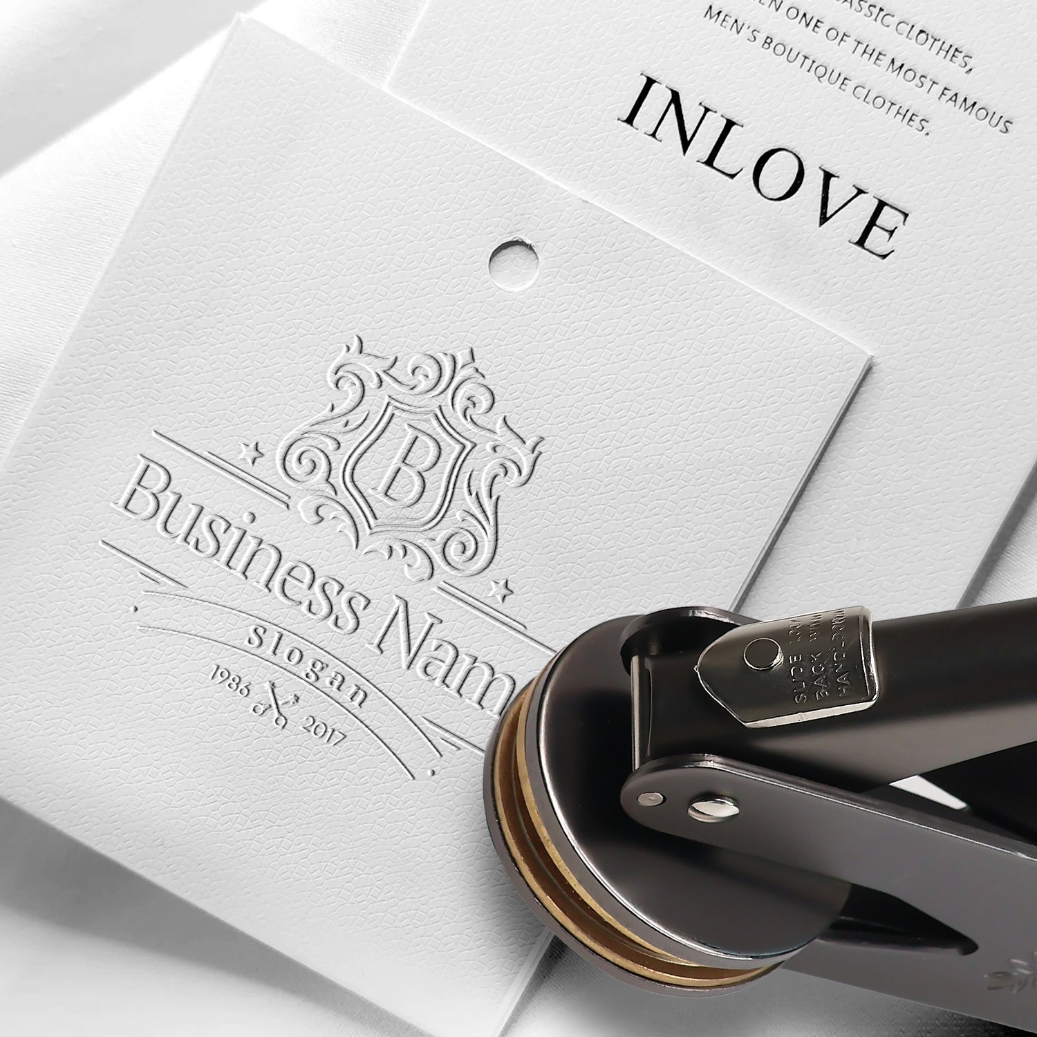 Custom Logo Embosser - Style 12 1211