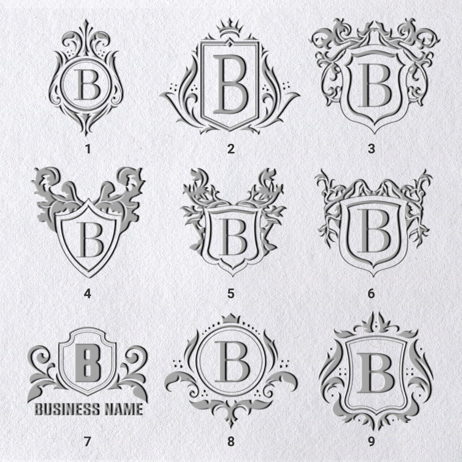 Custom Logo Embosser (30 Designs) sku-111