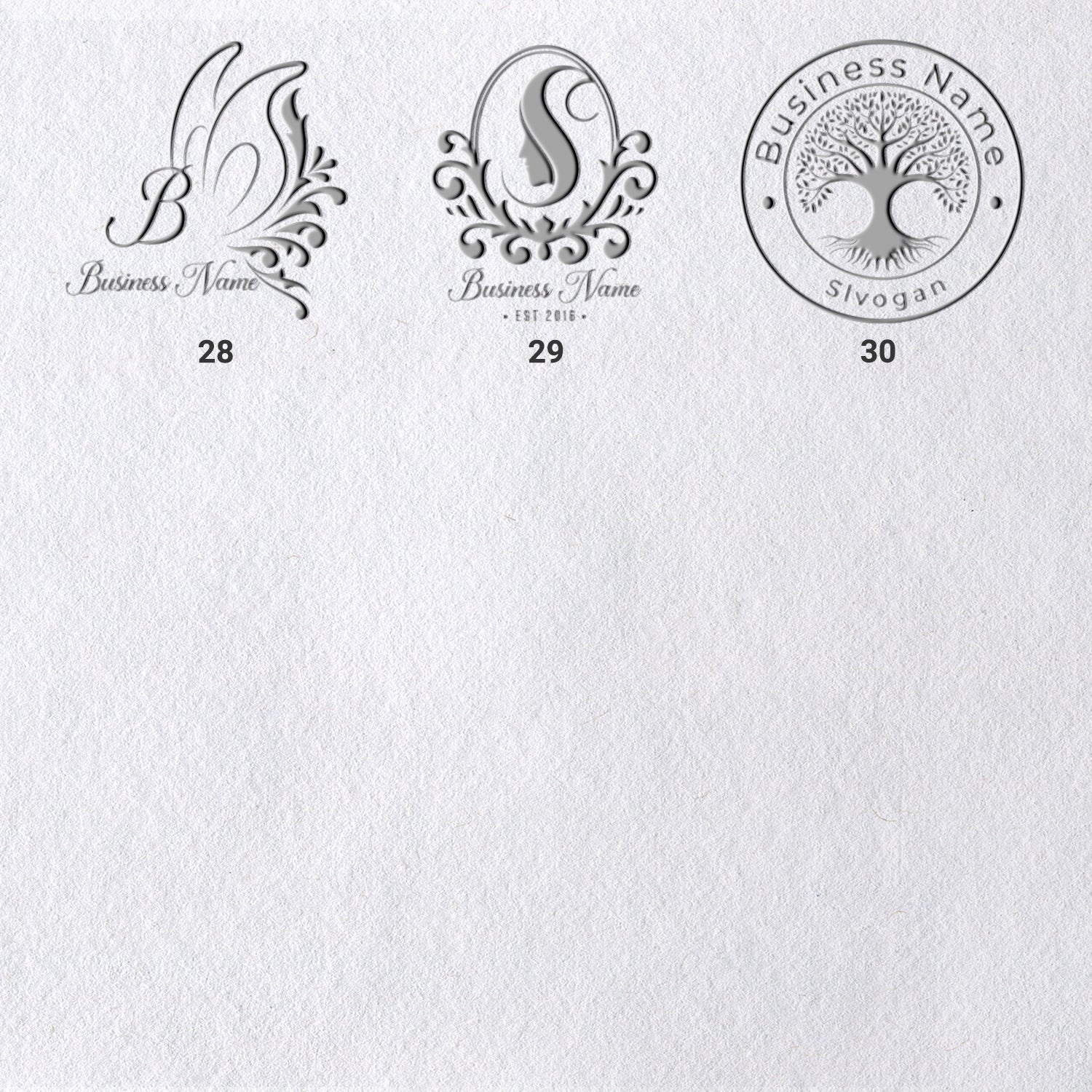 Custom Logo Embosser (30 Designs) sku-41