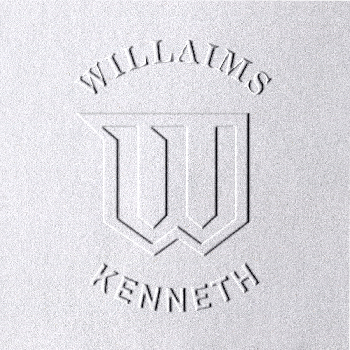 Embossed Name Graphics Professional Custom Logo & Name Embosser Seal | Stamprints