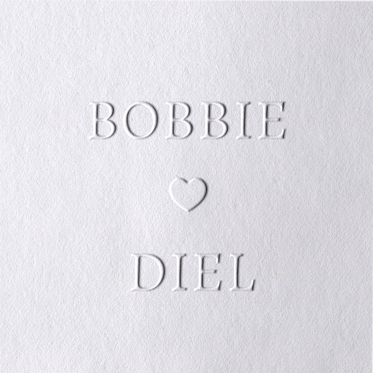 Custom Minimalist Name Wedding Embosser - Style 4 Custom Minimalist Name Wedding Embosser - Style 4-41