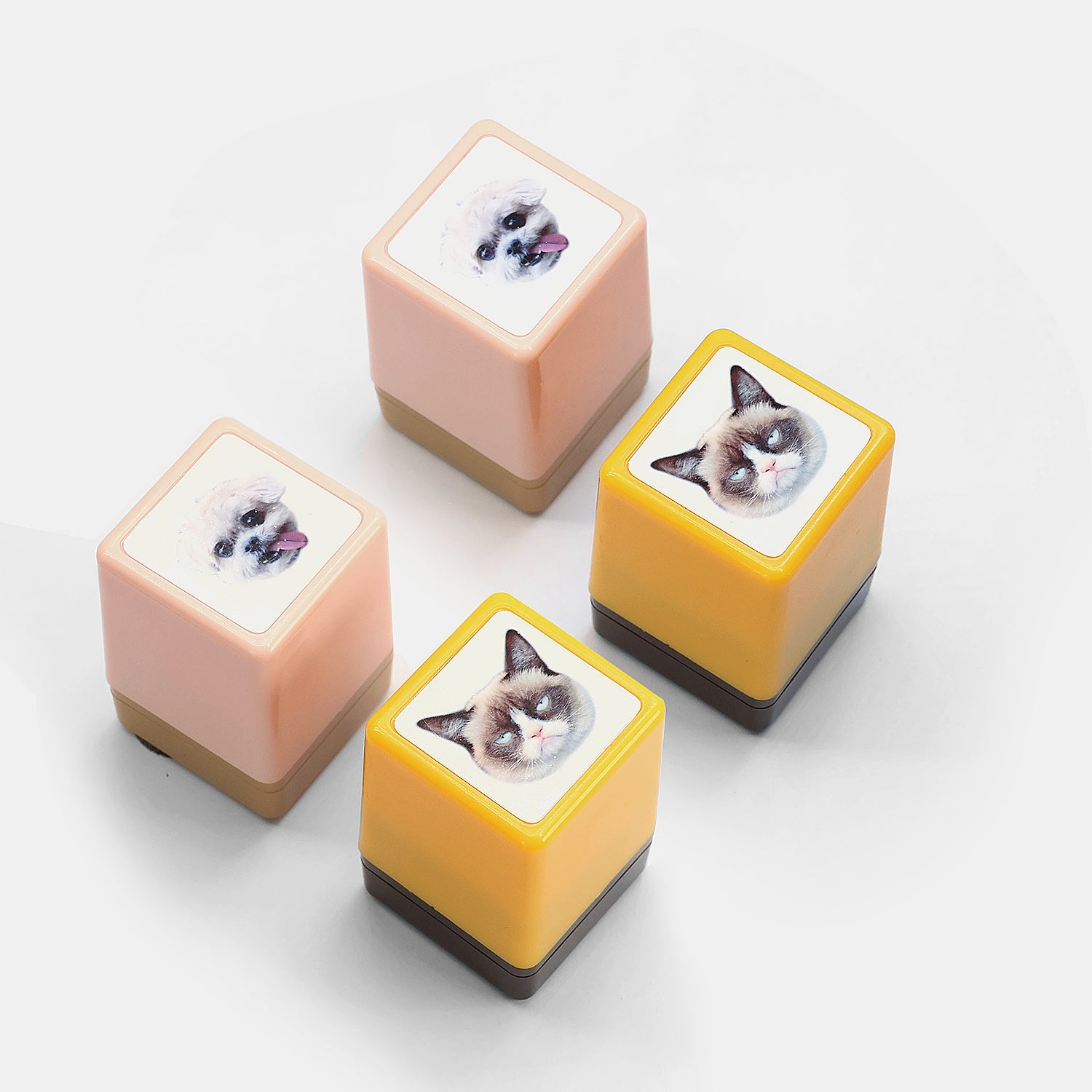 Custom Pet Head Portrait Stamp, Custom Cat & Dog Stamp From Photo, Personalize Stamp on Assignments, Kids Stamp, Valentine's Day Gift 1