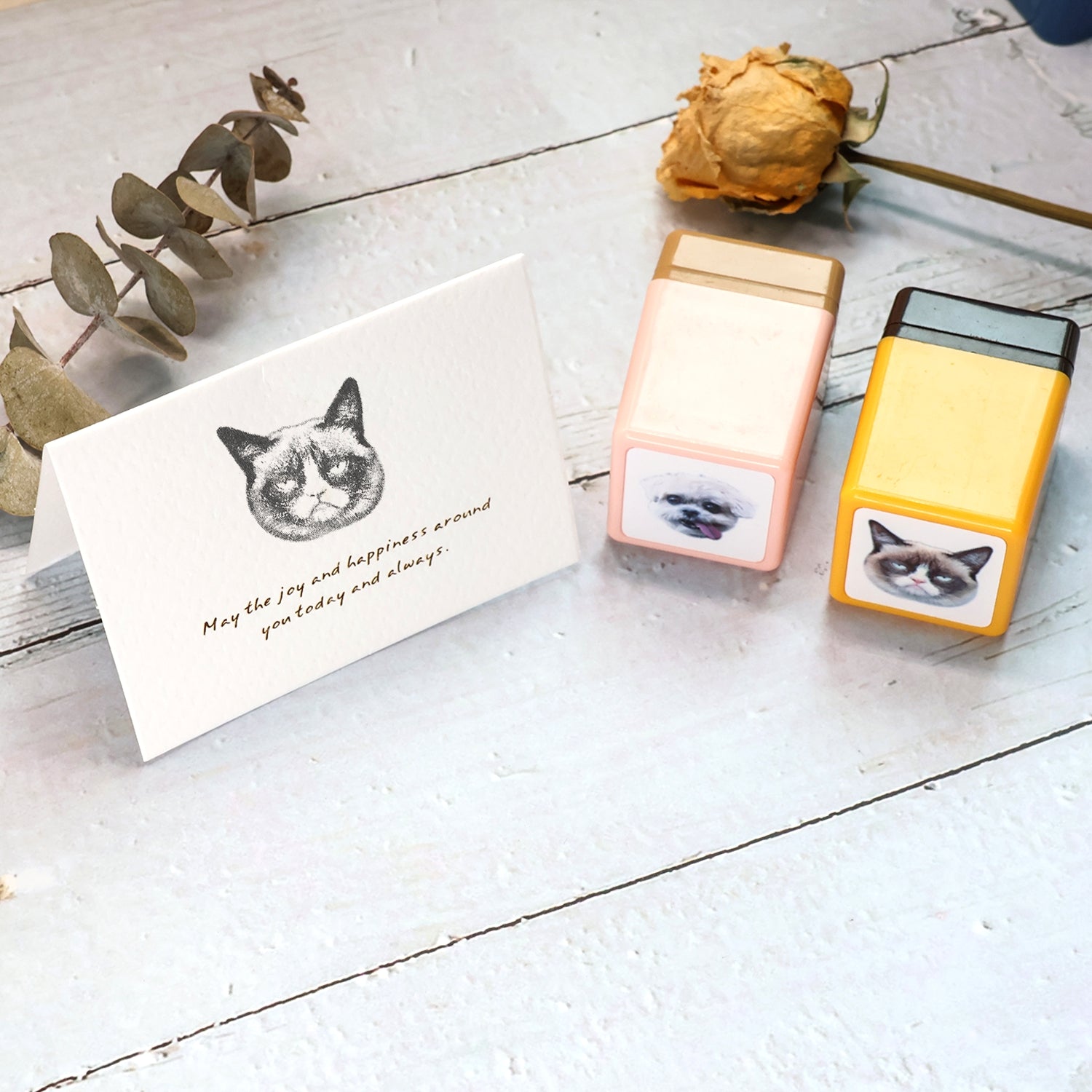 Custom Pet Head Portrait Stamp, Custom Cat & Dog Stamp From Photo, Personalize Stamp on Assignments, Kids Stamp, Valentine's Day Gift 14