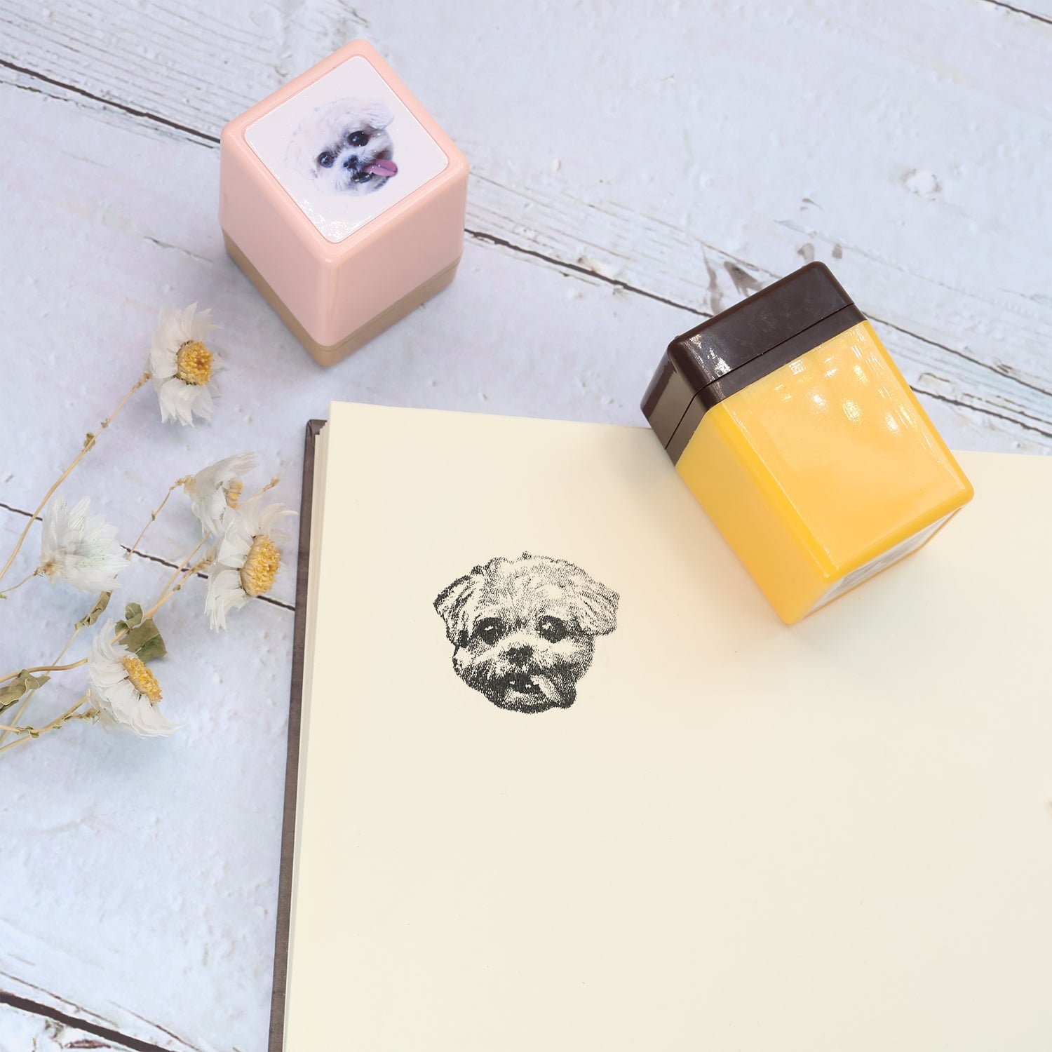 Custom Pet Head Portrait Stamp, Custom Cat & Dog Stamp From Photo, Personalize Stamp on Assignments, Kids Stamp, Valentine's Day Gift 17