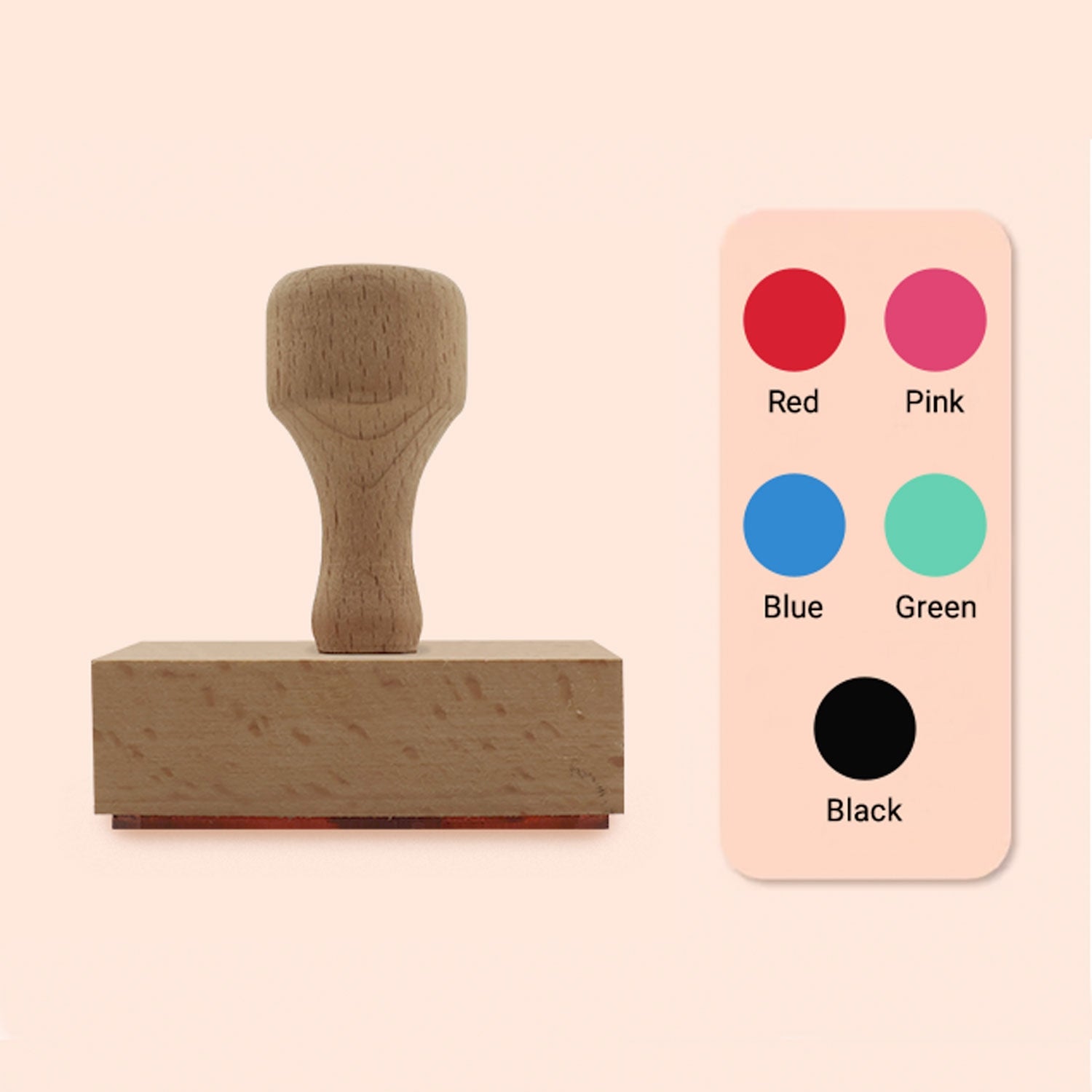 Personalize Your Mailings with Custom Return Address Wooden Rubber Stamp (9  Designs) -Wood Stamp