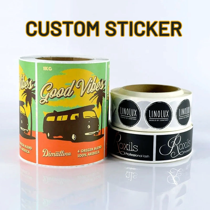 Custom Rolls Stickers - Stamprints