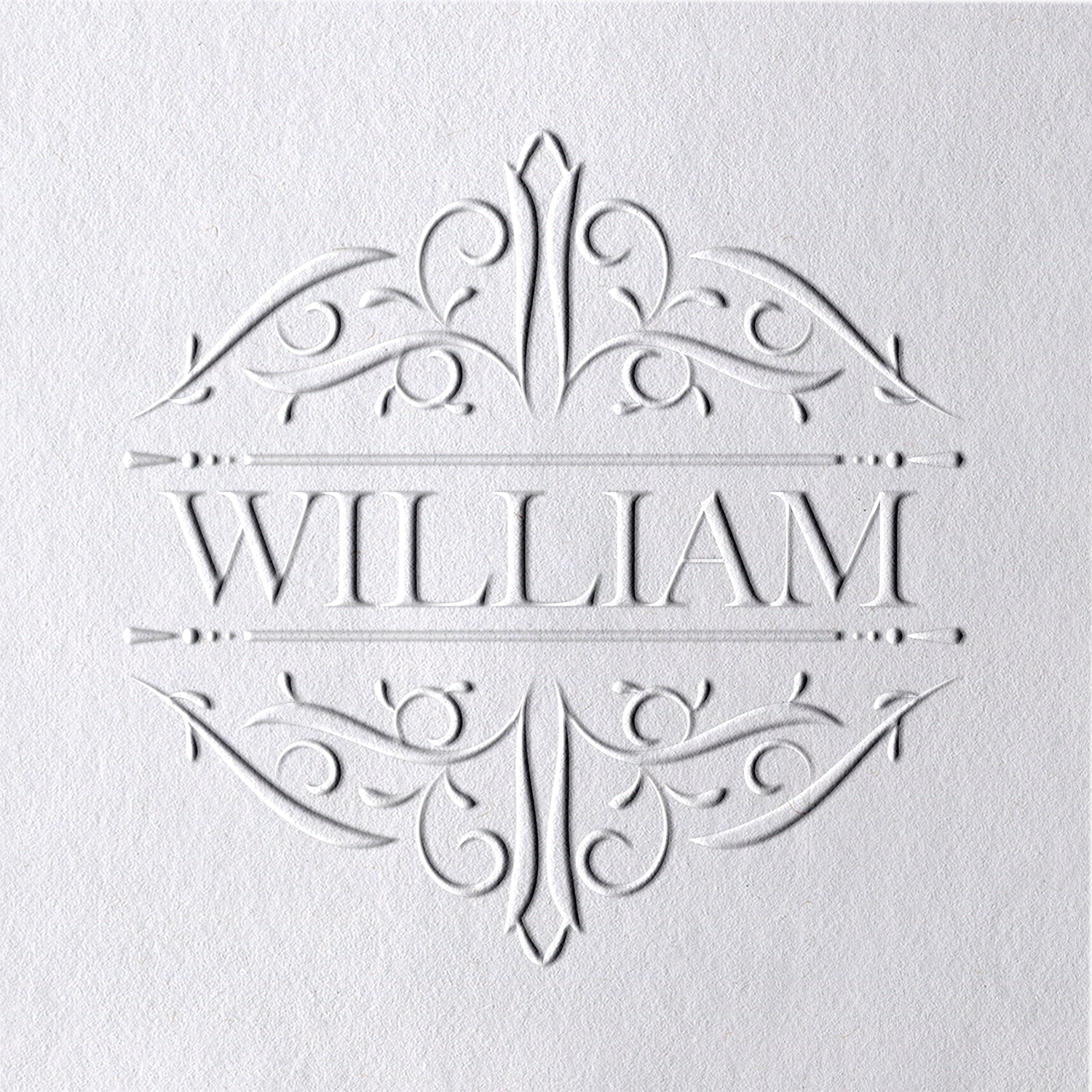 Custom Vine Gate Name Embosser 111