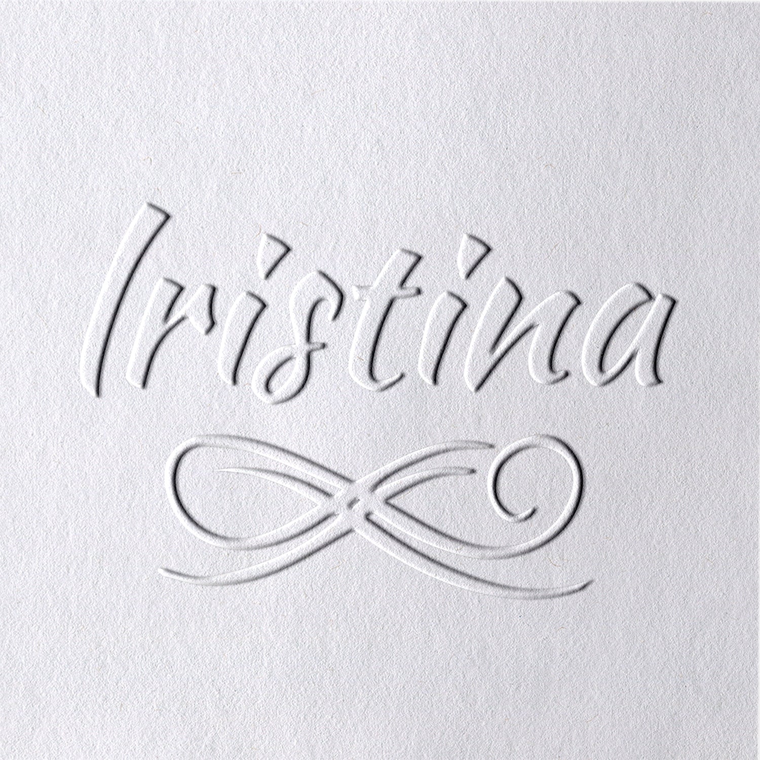 Custom Wave Name Embosser 61