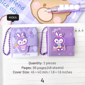 Cute Bunny Mini Pocket Notebook sku-4