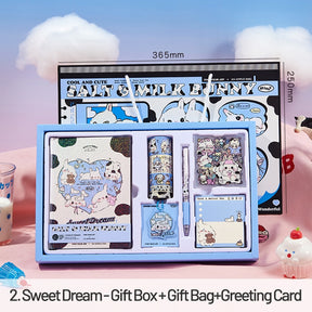 Cute Cartoon Animal Series Bunnies Journal Gift Box Set sku-22