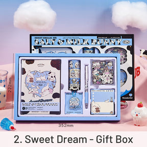 Cute Cartoon Animal Series Bunnies Journal Gift Box Set sku-2