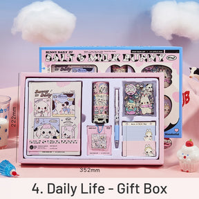 Cute Cartoon Animal Series Bunnies Journal Gift Box Set sku-4