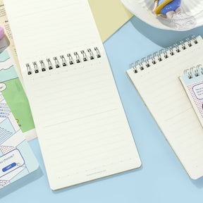 Cute Cartoon Bunny Coil-Bound Journal Notebook b2