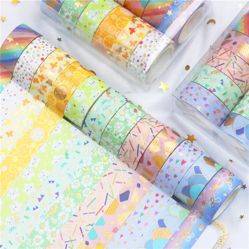 8 washi tape ideas to fill your home with playful pops of color and pattern