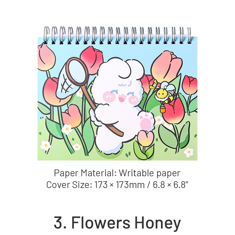 Cute Cartoon Rabbit Notebook sku-3