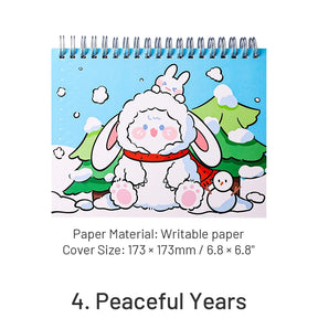 Cute Cartoon Rabbit Notebook sku-4