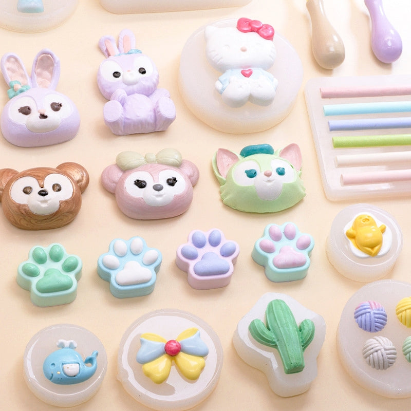 Cute Cartoon Silicone Wax Seal Mold b4