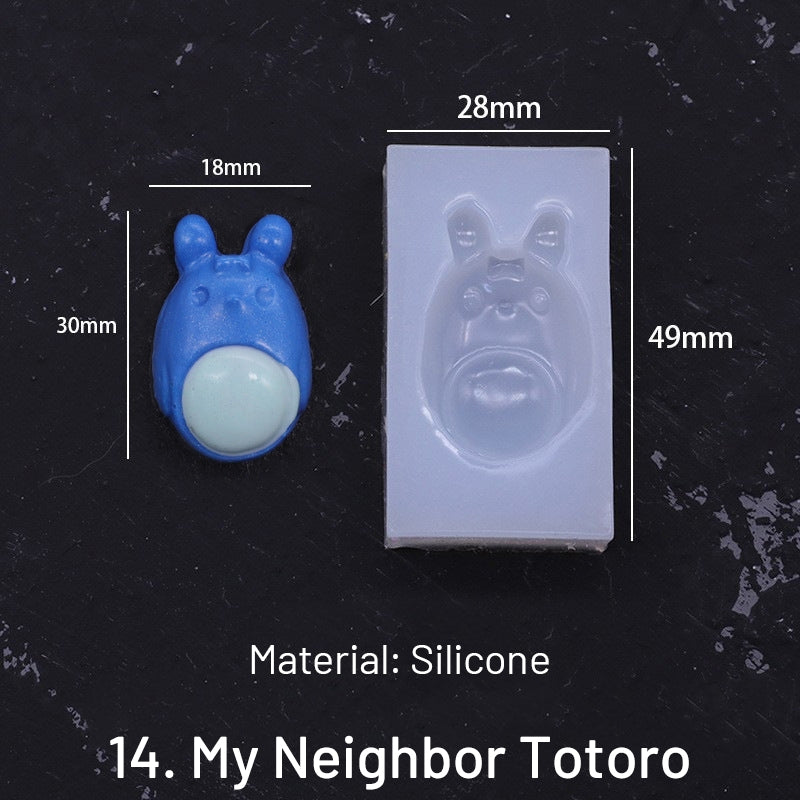Cute Cartoon Silicone Wax Seal Mold sku-14