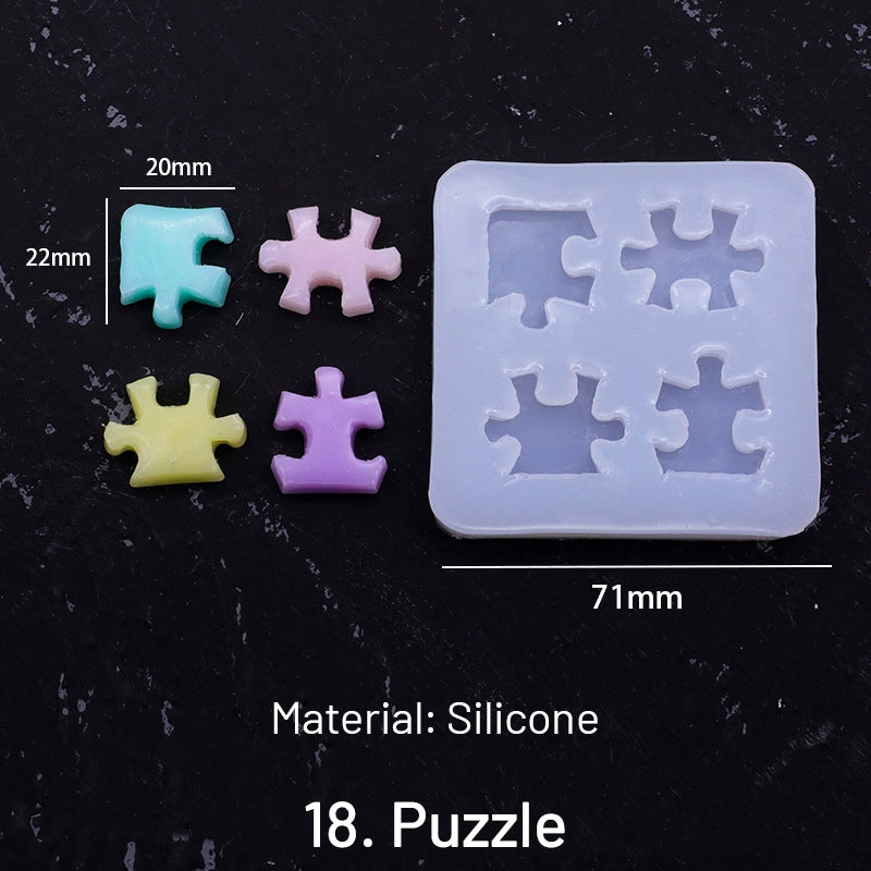 Cute Cartoon Silicone Wax Seal Mold sku-18