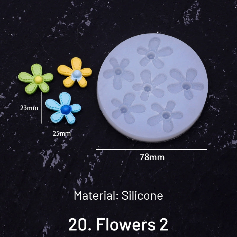 Cute Cartoon Silicone Wax Seal Mold sku-20