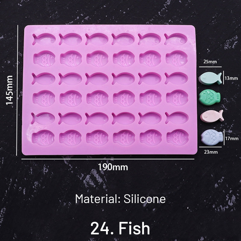 Cute Cartoon Silicone Wax Seal Mold sku-24