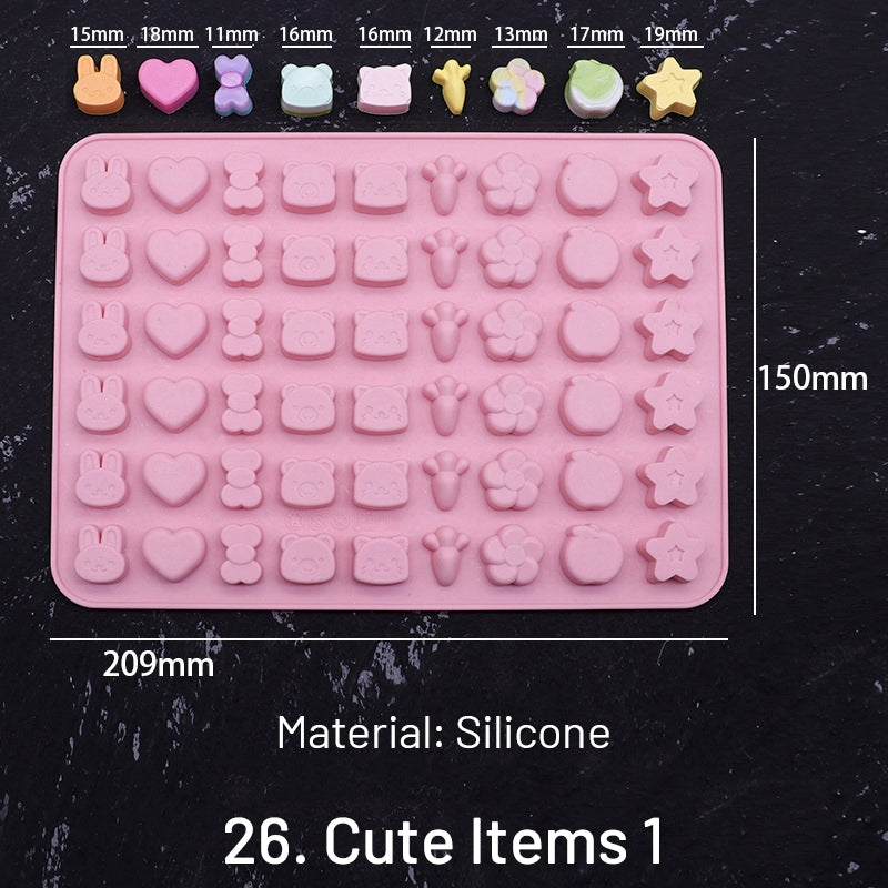 Cute Cartoon Silicone Wax Seal Mold sku-26