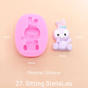 Cute Cartoon Silicone Wax Seal Mold sku-27