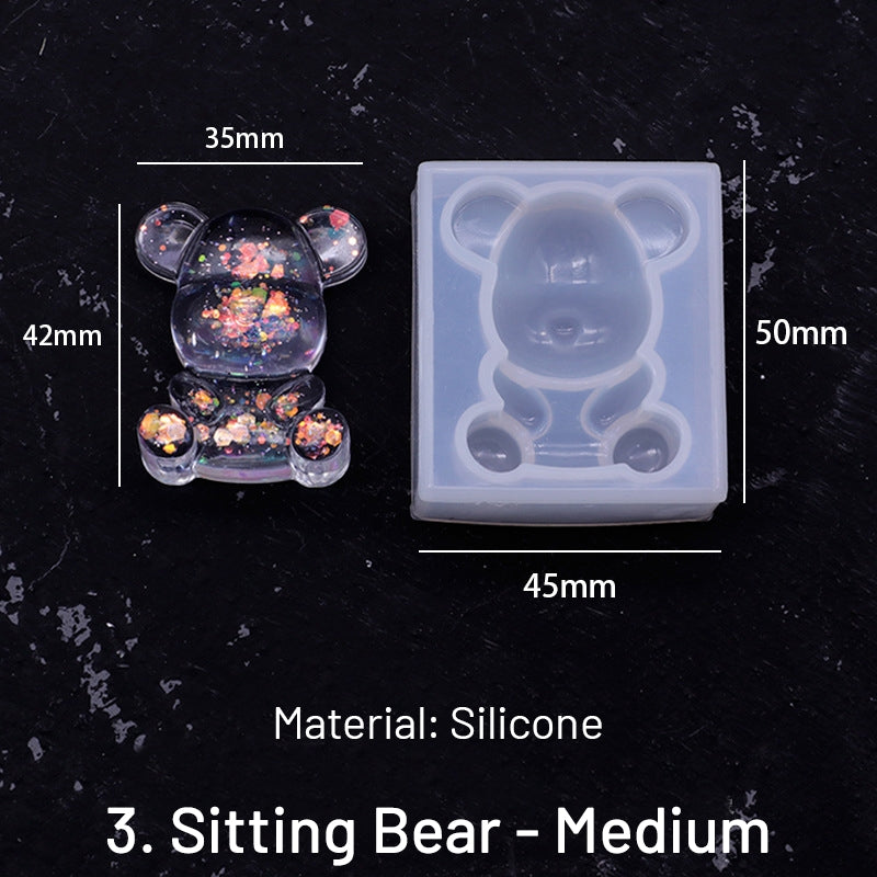 Cute Cartoon Silicone Wax Seal Mold sku-3