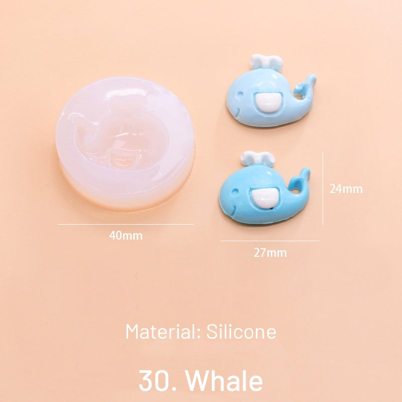 Cute Cartoon Silicone Wax Seal Mold sku-30