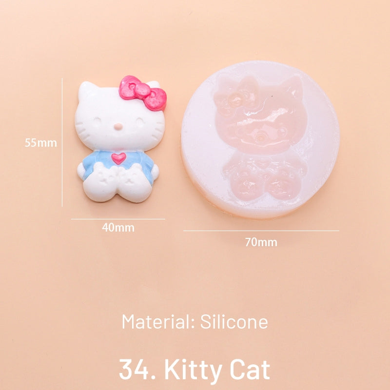 Cute Cartoon Silicone Wax Seal Mold sku-34