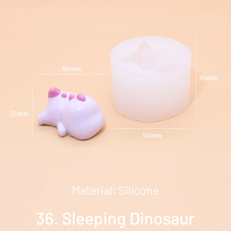 Cute Cartoon Silicone Wax Seal Mold sku-36