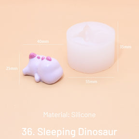 Cute Cartoon Silicone Wax Seal Mold sku-36