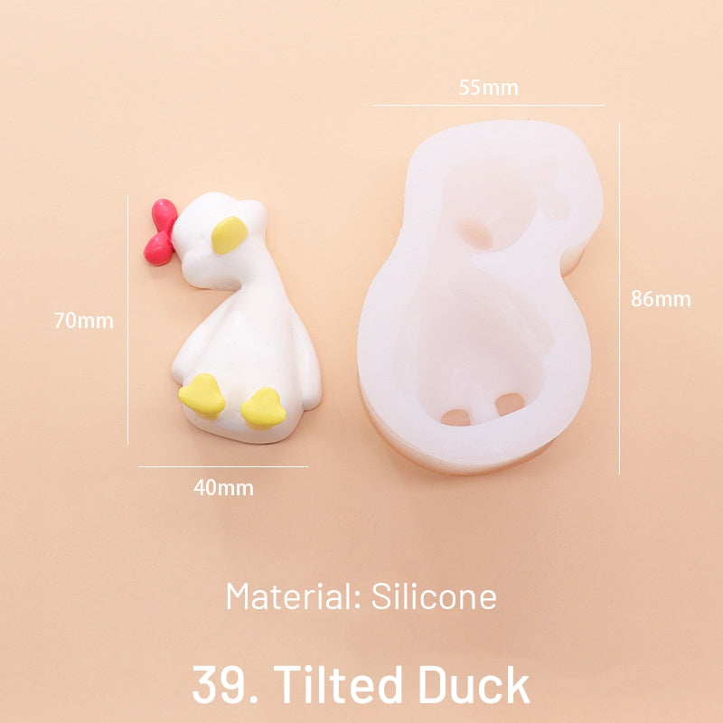 Cute Cartoon Silicone Wax Seal Mold sku-39