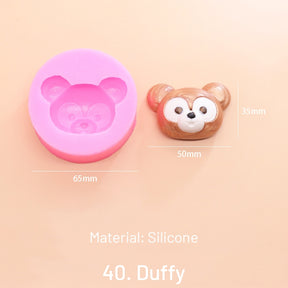 Cute Cartoon Silicone Wax Seal Mold sku-40