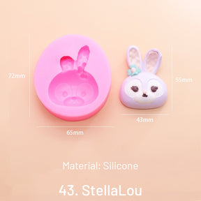 Cute Cartoon Silicone Wax Seal Mold sku-43