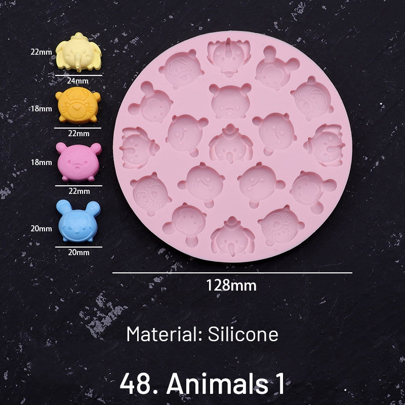 Cute Cartoon Silicone Wax Seal Mold sku-48